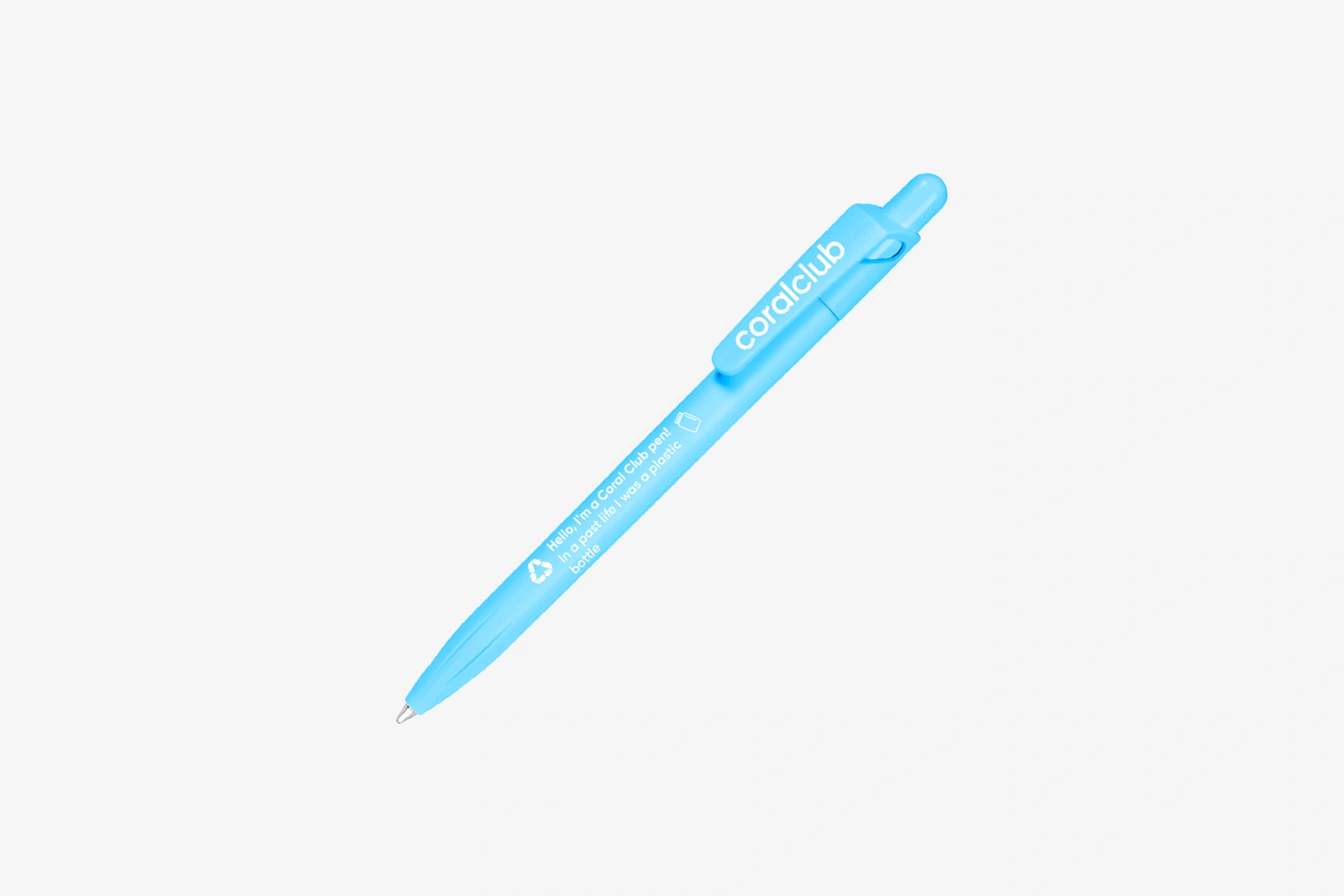Pen PET-RECYCLED / Pero z recyklovaného plastu, belasé